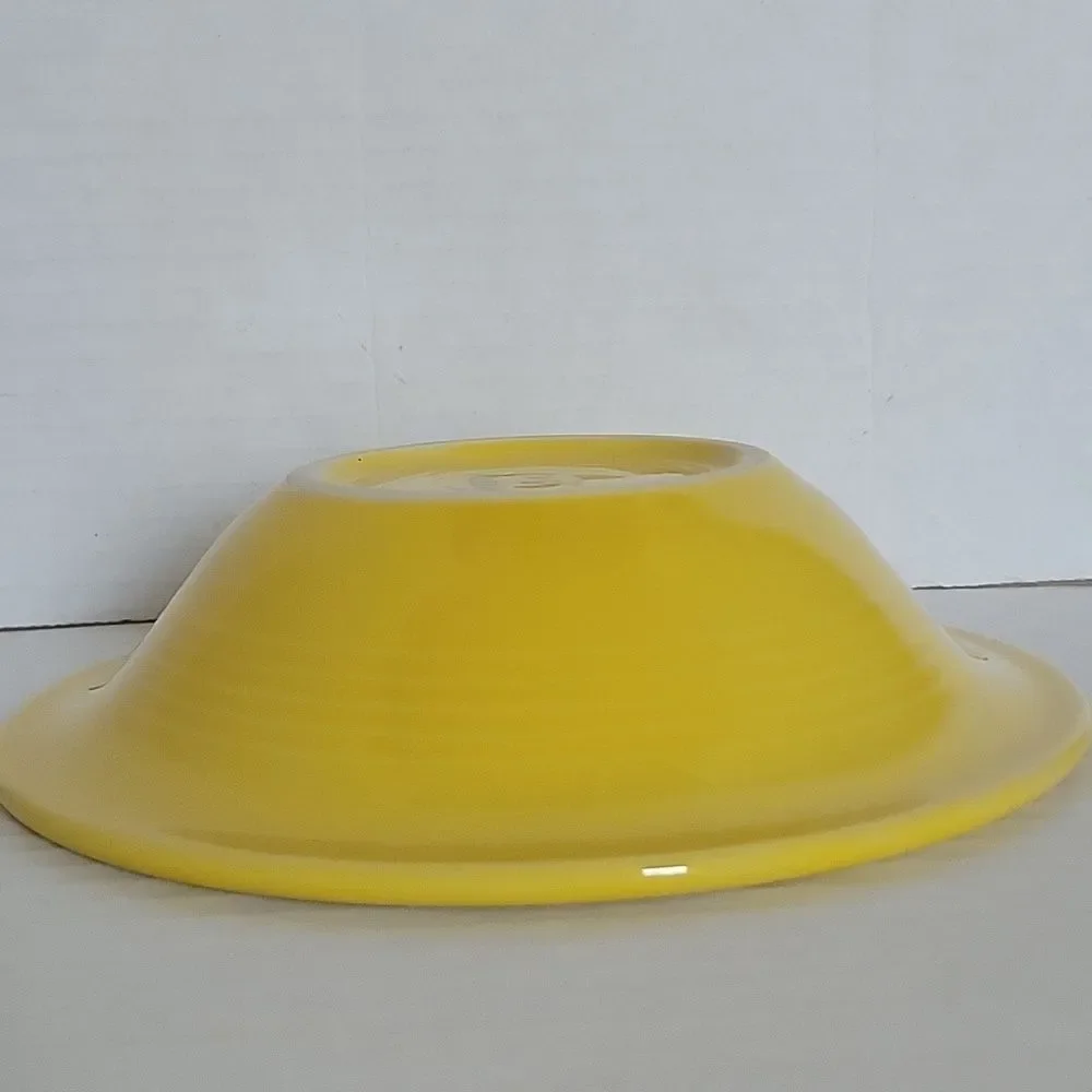 Fiestaware Fiesta Small Stacking Cereal Bowl Sunflower Yellow Ceramic 11 Oz - Picture 12 of 14